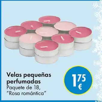 TEDi Velas pequeñas perfumadas oferta