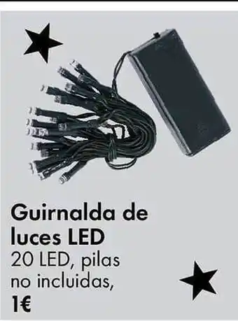 TEDi Guirnalda de luces led oferta