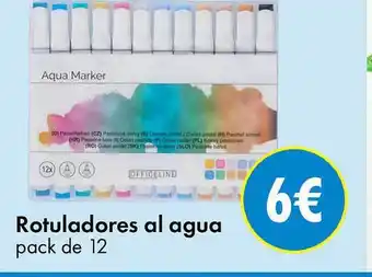 TEDi Rotuladores al agua oferta