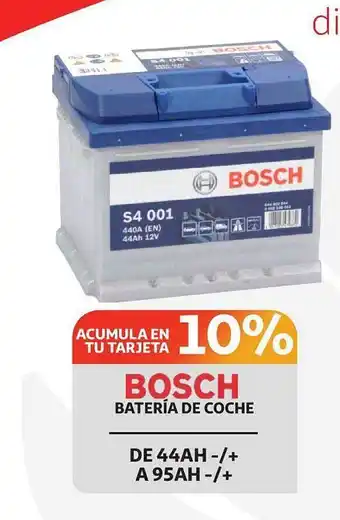 Alcampo Bosch batería de coche oferta