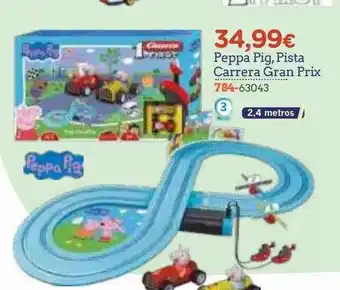 Super Juguete Peppa pig pista carrera gran prix oferta