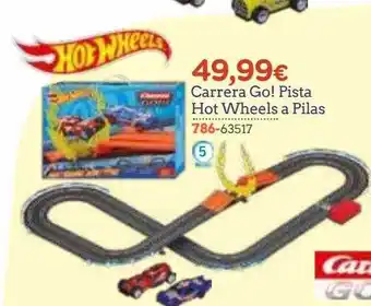 Super Juguete Carrerra go! pista hot wheels a pilas oferta