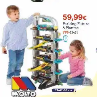 Super Juguete Parking future 6 plantas molto oferta