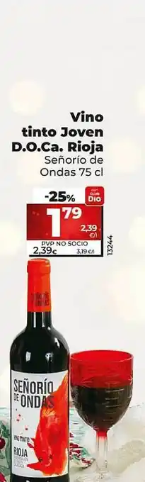 Dia Vino titno joven d.o.ca. rioja señorío de ondas 75 cl oferta