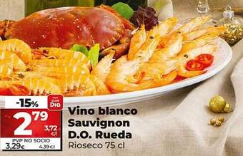 Dia Vino blanco sauvignon d.o. rueda rioseco oferta