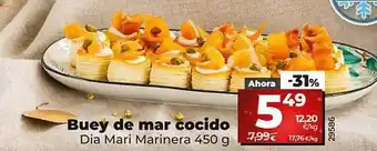 Dia Buey de mar cocido dia mari marinera oferta