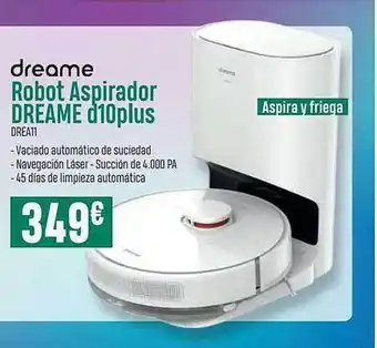 Robot aspirador dreame d10plus