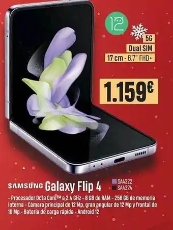 PCBox Samsung galaxy flip 4 oferta