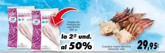 Supermercados Piedra Cuerpo negro namibia sanamar oferta