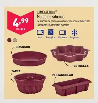 ALDI Home creation molde de silicona oferta