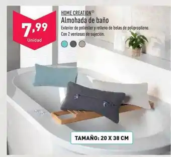 ALDI Home creation almohada de baño oferta