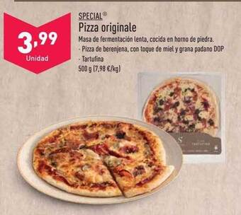 ALDI Special pizza originale oferta