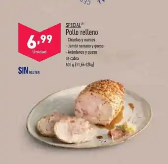 ALDI Special pollo relleno oferta
