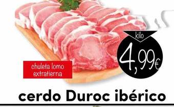 Supermercados Piedra Chuleta lomo extratierna oferta