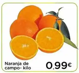Supermercados Piedra Naranja de campo oferta