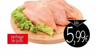 Supermercados Piedra Pechuga de pollo oferta