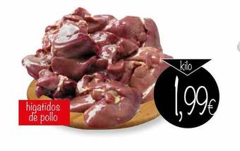 Supermercados Piedra Higatidos de pollo oferta