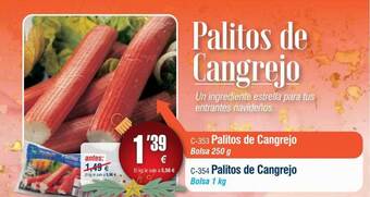 Abordo Palitos de cangrejo oferta