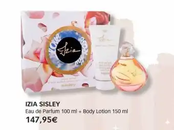 Perfumería Prieto Izia sisley eau de parfum 100 ml + body lotion 150 ml oferta