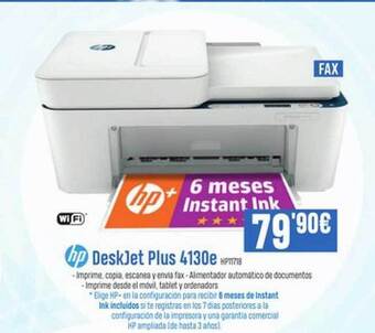 Beep Hp deskjet plus 4130e oferta