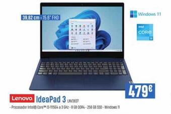 Beep Lenovo ideapad 3 oferta