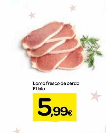 Dialprix Lomo fresco de cerdo oferta