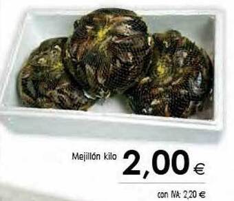 Cash Ifa Mejillón kilo oferta