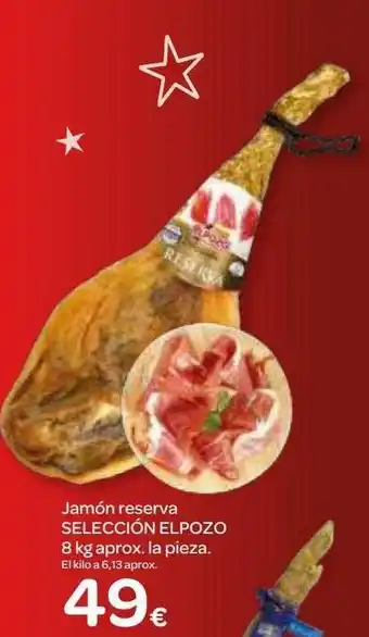 Dialprix Jamón reserva selección elpozo oferta