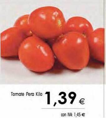 Cash Ifa Tomate pera kilo oferta