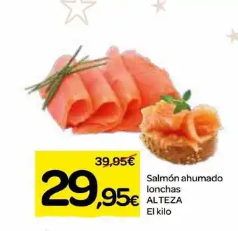 Dialprix Salmón ahumado lonchas alteza oferta