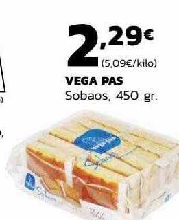 Supermercados Lupa Vega pas sobaos oferta