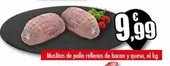 Unide Supermercados Muslitos de pollo rellenos de bacon y queso oferta