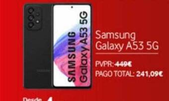 Vodafone Samsung galaxy a53 5g oferta