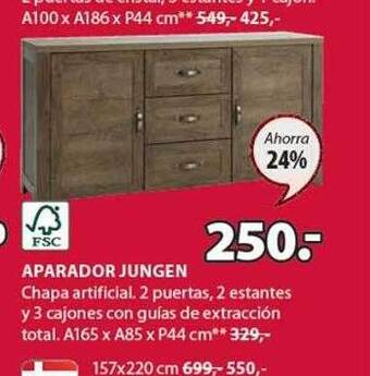 JYSK Aparador jungen oferta