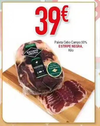 Masymas Paleta cebo campo 50% estirpe negra oferta