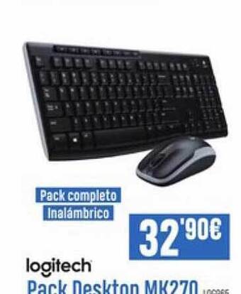 Beep Logitech pack desktop mk270 oferta