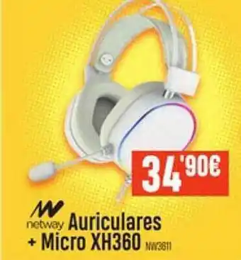 Beep Netway auriculares + mirco xh360 oferta