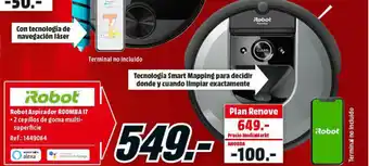 MediaMarkt Robot Asoirador Roomba I7 oferta