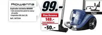 MediaMarkt Rowenta Aspirador sin bolsa RO4881 oferta