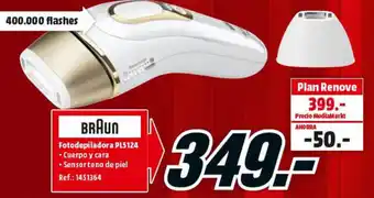 MediaMarkt Braun Fotodepiladora PL5124 oferta