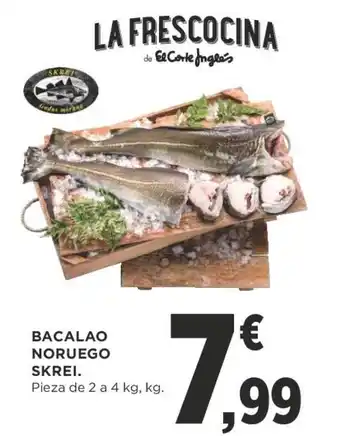 Supercor La Frescocina Bacalao Noruego Skrei 4kg oferta