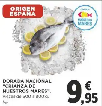 Supercor Dorada Nacional "Crianza De Nuestros Mares" 800g oferta