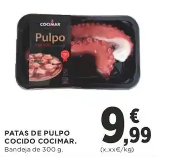 Supercor Patas De Pulco Cocido Cocimar 300g oferta
