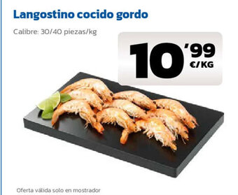 AhorraMas Langostino Cocido Gordo oferta