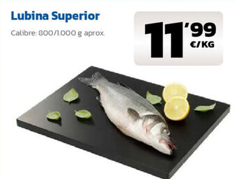 AhorraMas Lubina Superior oferta