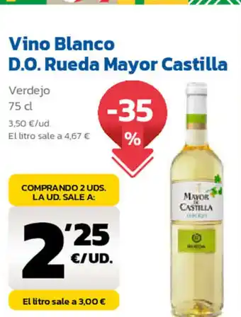 AhorraMas Vino Blanco D.O. Rueda Mayos Castilla oferta