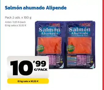 AhorraMas Salmón Ahumado Alipende oferta