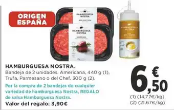 Supercor Hamburguesa Nostra 440g oferta