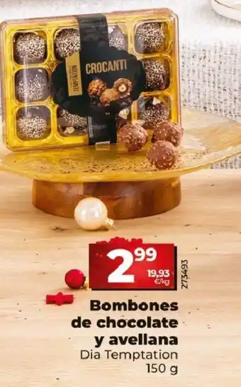 Dia Bombones de Chocolate Y Avellana oferta