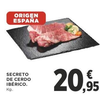 Supercor Secreto de Cerdo Ibérico oferta